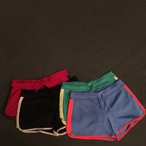 Set of 4 (size M) Ladies Athletic Shorts
